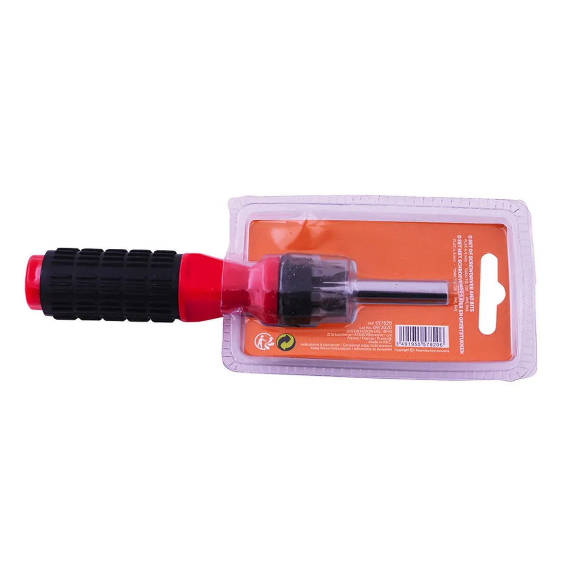 Tournevis porte-embouts 6 en 1^Gifi Outlet