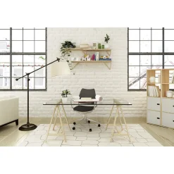 Tréteau pin massif beige - 70x41xH72cm^Gifi New