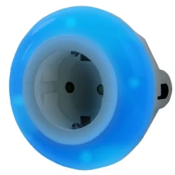 Veilleuse à led 3 couleurs avec prise murale intégrée^Gifi New