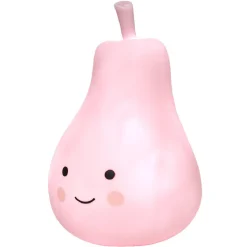 Veilleuse forme poire rose^Gifi Online