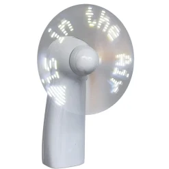 Ventilateur à main avec message^Gifi Sale