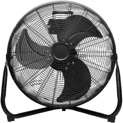 Ventilateur industriel à poser Homday métal noir Ø 45 cm^Gifi