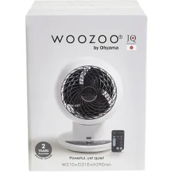 Ventilateur rafraîchisseur Woozoo oscillant blanc avec télécommande^Gifi Hot