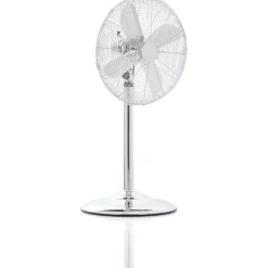 Ventilateur sur pied gris chromé Homday 40 cm^Gifi Best