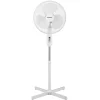 Ventilateur sur pied Homday 3 vitesses 50 W blanc^Gifi Discount