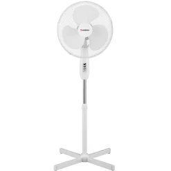 Ventilateur sur pied Homday 3 vitesses 50 W blanc^Gifi Discount