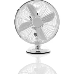 Ventilateur sur table gris chromé Homday 30 cm^Gifi New