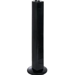 Ventilateur tour oscillant noir 24x24xH75cm 45W^Gifi Sale
