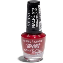 Vernis à ongles nacré irisé N°09 rouge velours^Gifi Online