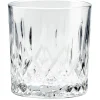 Gifi Vaisselle Et Accessoires De Table^Verre à whisky transparent ciselé 33 cl x4