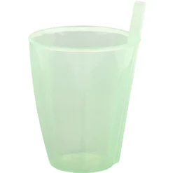 Gifi Vaisselle Et Accessoires De Table^Verre avec paille intégrée transparent