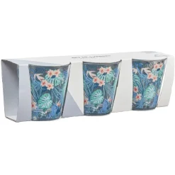 Gifi Vaisselle Et Accessoires De Table^Verre bas Nadia Tropical x 3