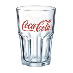 Gifi Vaisselle Et Accessoires De Table^Verre Coca-Cola transparent et rouge 40 cl