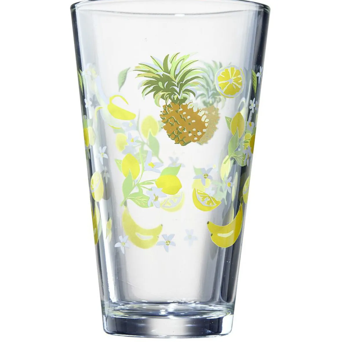 Gifi Vaisselle Et Accessoires De Table^Verre conique haut motif exotique 32,5 cl x3