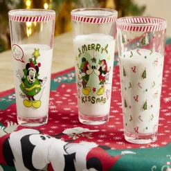Gifi Vaisselle Et Accessoires De Table^Verre Disney Noël Mickey Minnie 30cl x3