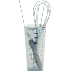 Gifi Préparation Culinaire^Verre doseur avec fouet et spatule