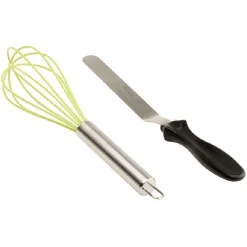 Gifi Préparation Culinaire^Verre doseur avec fouet et spatule