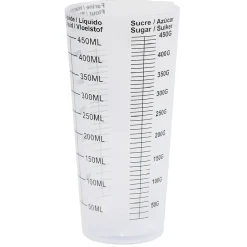 Gifi Préparation Culinaire^Verre doseur en plastique blanc
