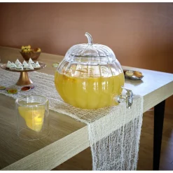 Gifi Vaisselle Et Accessoires De Table^Verre double paroi Halloween tête de mort 25cl