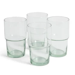 Gifi Vaisselle Et Accessoires De Table^Verre haut 44cl en verre recyclé transparent Ø7,7xH13cm