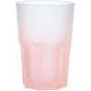 Gifi Vaisselle Et Accessoires De Table^Verre haut effet givré rose fluo 40 cl - Frozen