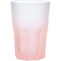 Gifi Vaisselle Et Accessoires De Table^Verre haut effet givré rose fluo 40 cl - Frozen