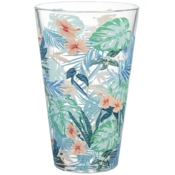 Gifi Vaisselle Et Accessoires De Table^Verre haut Nadia Tropical x 3