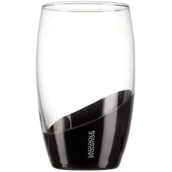 Gifi Vaisselle Et Accessoires De Table^Verre Laguiole Evolution grand modèle transparent et noir 36,5 cl