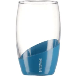 Gifi Vaisselle Et Accessoires De Table^Verre Laguiole Evolution grand modèle transparent et bleu 36,5 cl