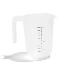 Gifi Préparation Culinaire^Verre mesureur 500ml plastique blanc transparent