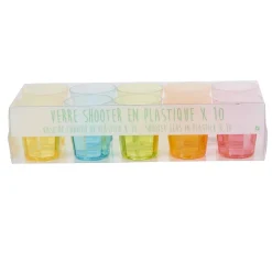 Gifi Vaisselle Et Accessoires De Table^Verre shooter coloré x10