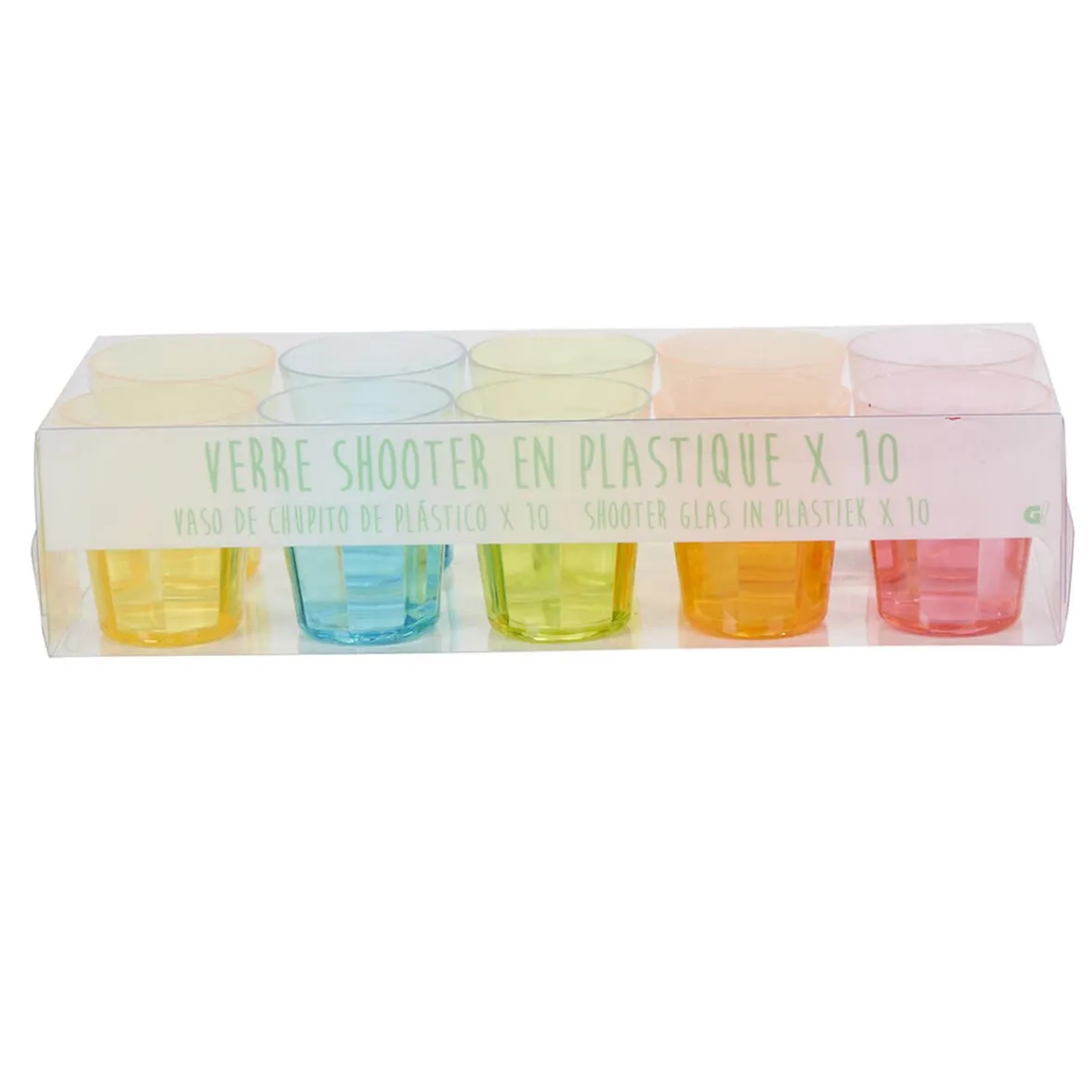 Gifi Vaisselle Et Accessoires De Table^Verre shooter coloré x10