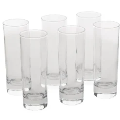 Gifi Vaisselle Et Accessoires De Table^Verre tubo forme haute longdrink 22 cl x6