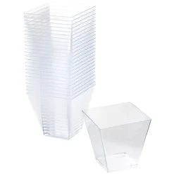 Gifi Vaisselle Et Accessoires De Table^Verrine forme diamant transparente x25