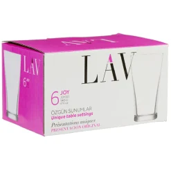 Gifi Vaisselle Et Accessoires De Table^Verrine LAV en verre transparent 14 cl x6