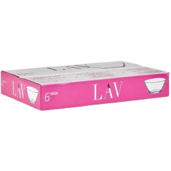 Gifi Vaisselle Et Accessoires De Table^Verrine LAV en verre transparent 25 cl x6