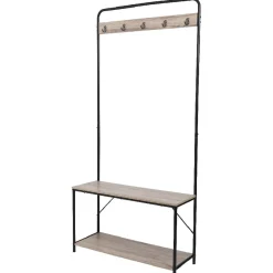 Sale Vestiaire penderie avec banc Rangement