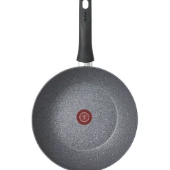 Gifi Cuisson^Wok Tefal aluminium effet pierre Ø28cm