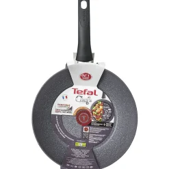 Gifi Cuisson^Wok Tefal aluminium effet pierre Ø28cm